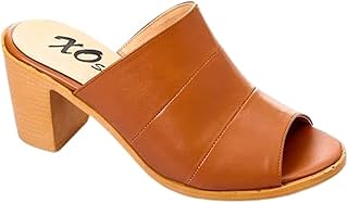 Xo Style Women Sandal With Heels - High Quality Materials 1136 Tan, 38 EU