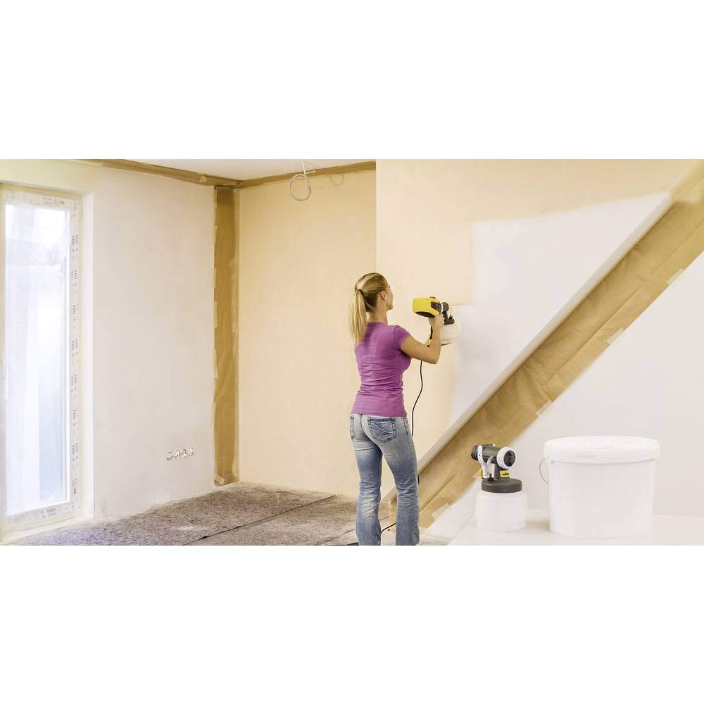 WAGNER Sprühaufsatz Wall Extra Texture für Dekorputze und Stukturfarben, Zubehör für WAGNER Farbsprühsysteme WallSprayer, Behälter 1300 ml