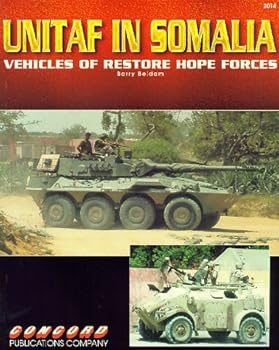 Paperback UNITAF in Somalia: Vehicles of 'Restore Hope' Forces Book