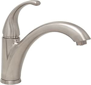 PROFLO PFXC1907 1.5 GPM Single Hole Kitchen Faucet - Brushed Nickel