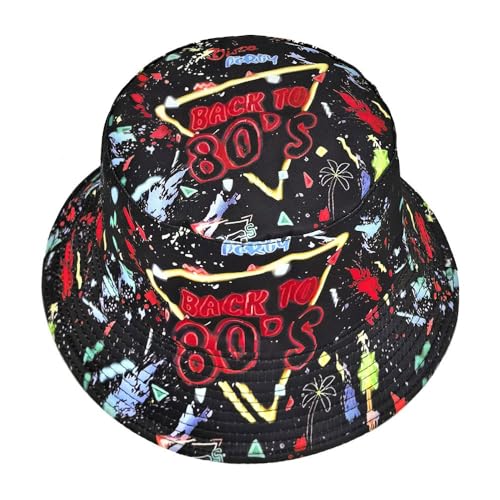 Image of Quanhaigou Bucket Hat for Men Women,Packable Reversible Printed Sun Hats,Fisherman Outdoor Summer Travel Hiking Beach Caps