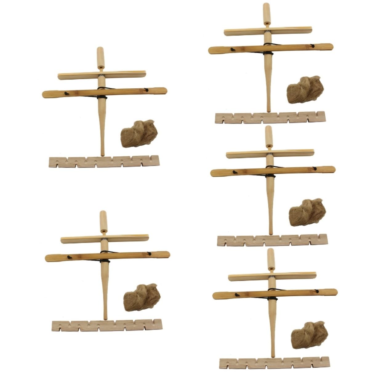 Sosoport 5ensembles Outil De Démarrage De Feu Extérieur Kit Allumage Portable pour Camping Randonnée Et Activités De Plein Air Léger Et Pratique Indispensable pour Vos Aventures Nature