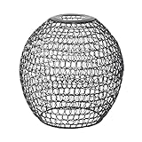 Matériau : Métal dijiusidy Abat-jour élégant en fil de fer pour lampes de table, lampes chevet, lampadaires, suspensions, lustres, appliques murales, balcon, chevet, style