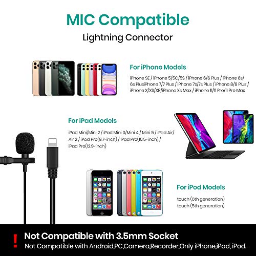 MeloAudio Professionele Lavalier Revers Clip-on Interview Podcast Ruisonderdrukking Microfoon met Omnidirectionele Mic… - Image 6