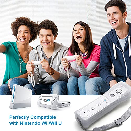 Jyeluk Wii Controller,Wii Remote Controller Compatible With Nintendo Wii,With Wrist Strap And Case White #TOP1