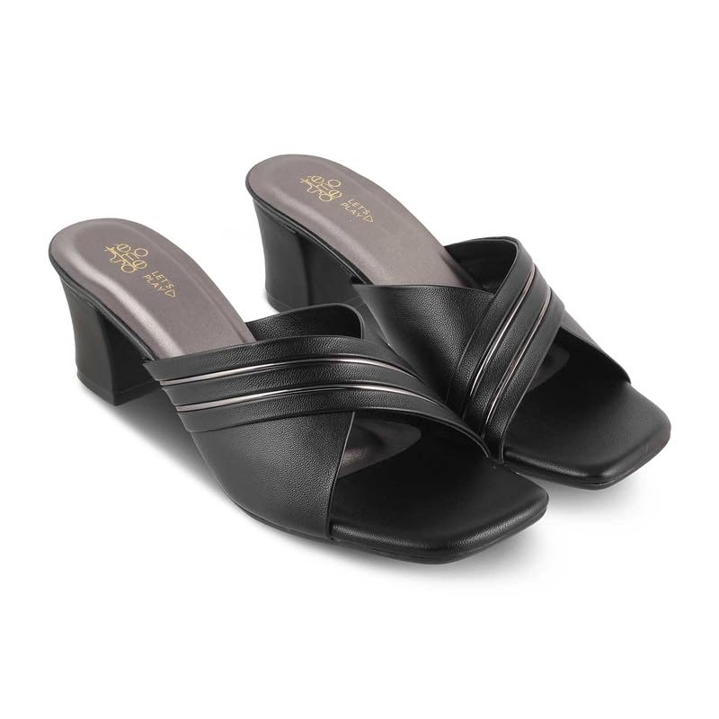 Image of tresmode Women Dress Block Heel Sandals