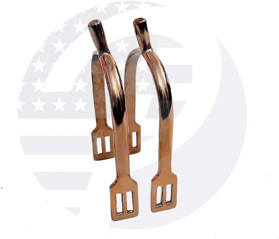 Rose Gold Horse Spurs Horse Riding Spurs Light Weight Spurs