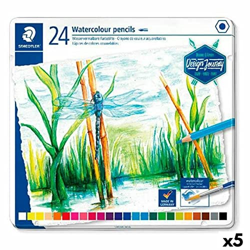 STAEDTLER- Lápices de Colores Acuarelables, Multicolor, Estándar (S8423879)