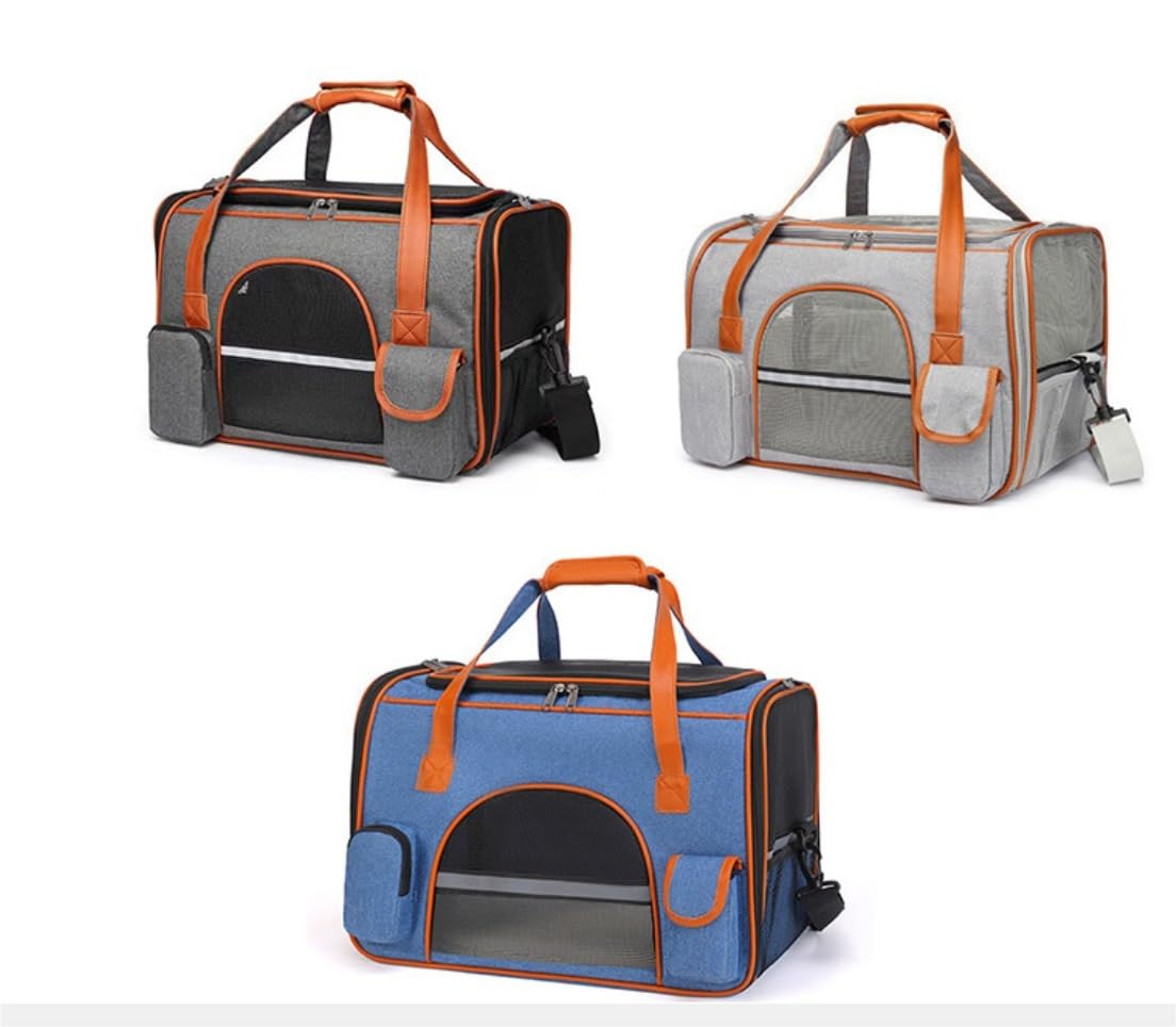 Rucksack Haustier-Katzen-Tasche, Hunde-Reiserucksack, Reiserucksäcke, Reise-Umhängetaschen, Hunde-Umhängetasche Haustier(A,50 * 30 * 30cm)