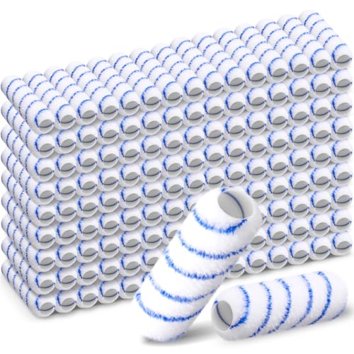 Leumoi 120 Pcs Paint Roller Covers, 1/2 Nap 9