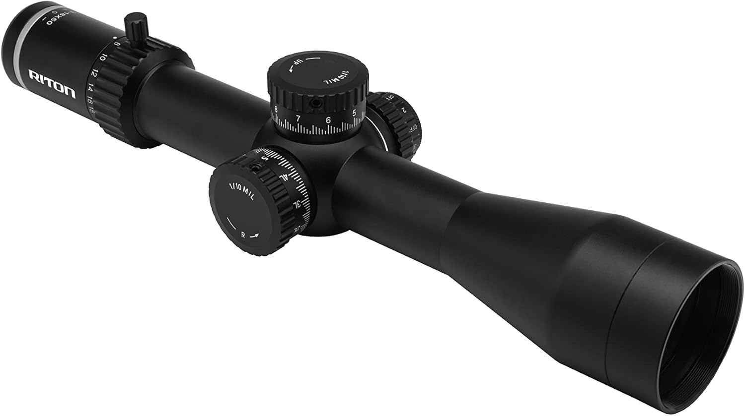Riton X7 Conquer 3-18x50 Riflescope, Black