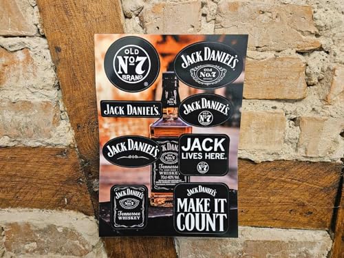 JACK DANIEL\'S Sticker 8er-Set