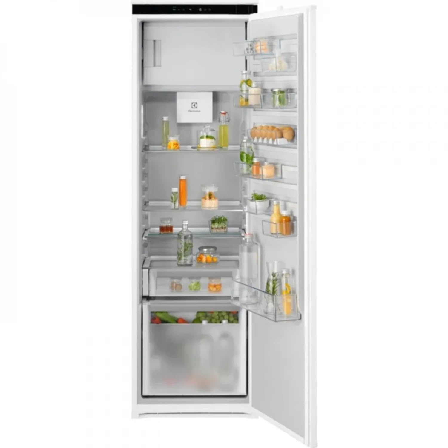 Electrolux KFF6DD18S - Frigorifero da incasso monoporta, 285 litri, Ventilato, Classe energetica D