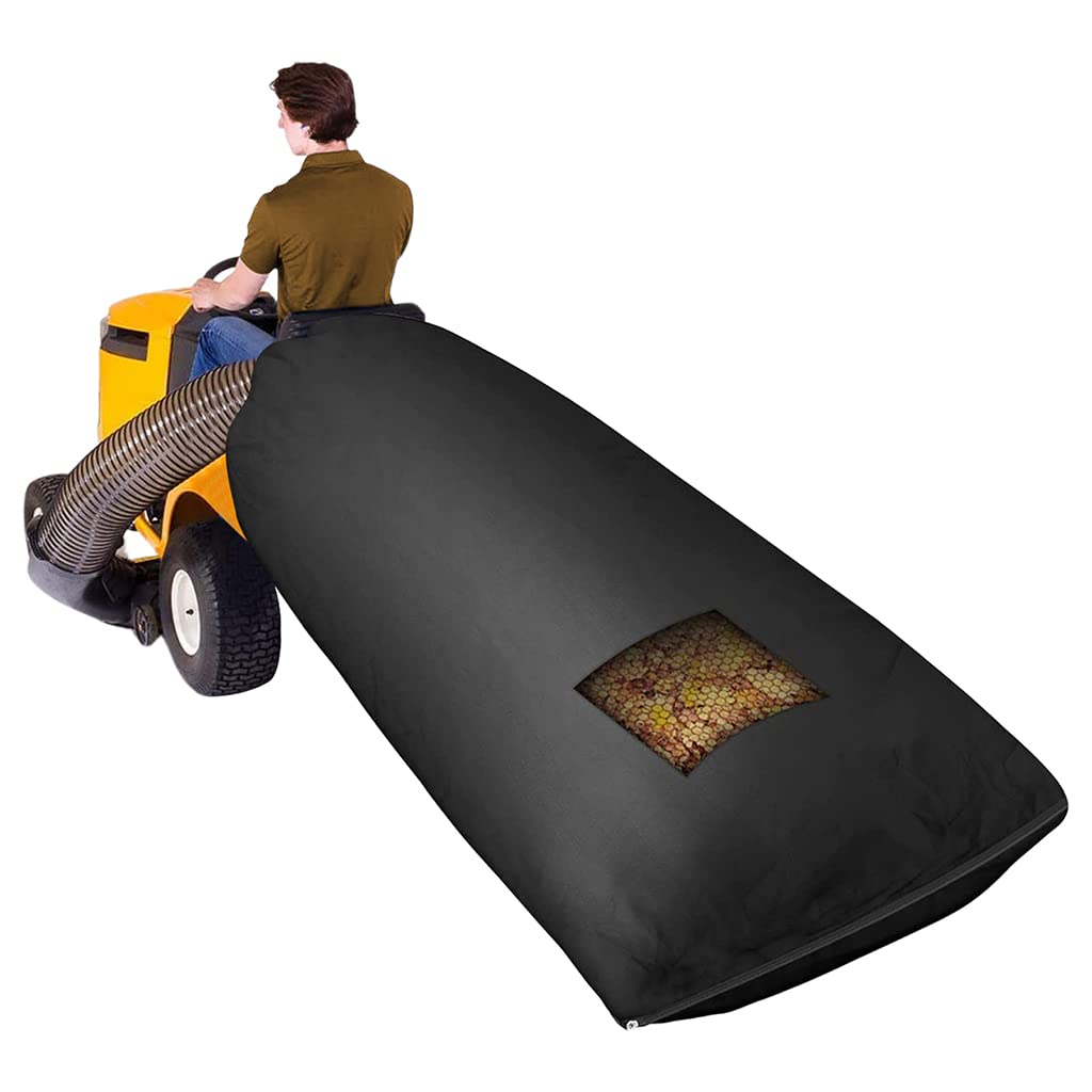 Bolsa de gran capacidad para recoger residuos de césped para tractor de césped