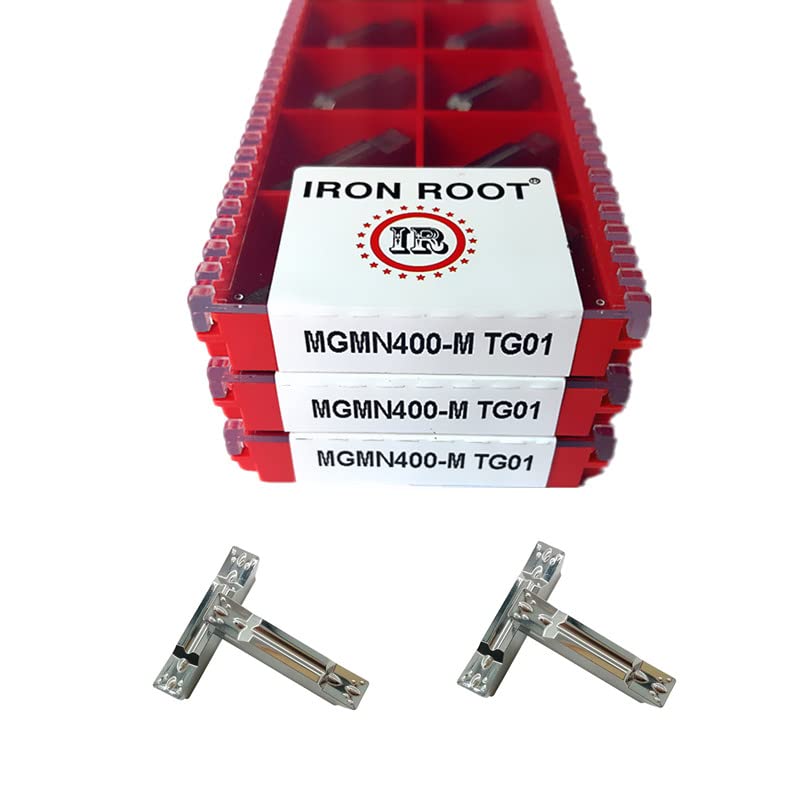 Insertos de carburo MGMN400 TG01 de alta estabilidad para mecanizado de perfiles de aluminio CNC