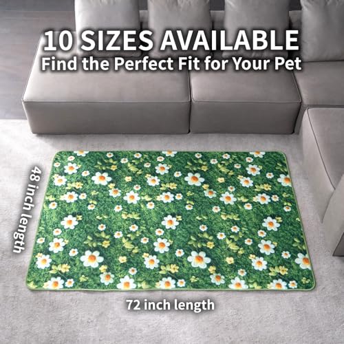 Washable Pee Pads for Dogs, Reusable Puppy Potty Training Pads, Ultra-Absorbent Thick Waterproof Leak-Proof Non-Slip Pads & Mat for Crate, Playpen, Floor, Whelping & Housebreaking , 2 Pack 48"x72" by Verdasun - Image 6