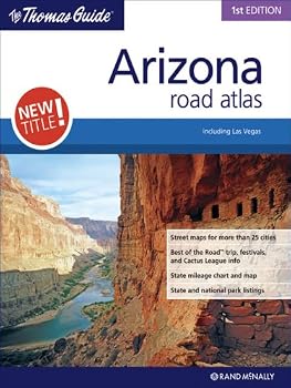 Paperback The Thomas Guide Arizona Road Atlas: Including Las Vegas Book