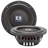 2 Pack American Bass 10' Slim Subwoofer 1000W Max DVC 4 Ohm Car Audio ES-1044