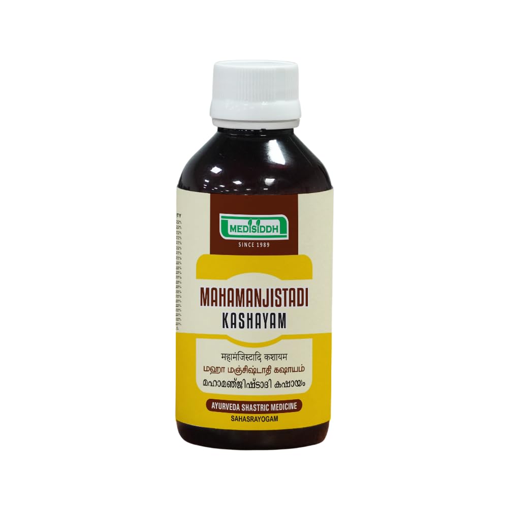 Medisiddh Mahamanjishtadi Kashayam 200 Ml | Skin problems | Arthritis | Dermatitis and wounds (B0CGJBM8YD) Amazon Price History, Amazon Price Tracker