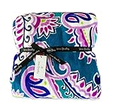 Vera Bradley Throw Blanket, Walikiki Paisley.