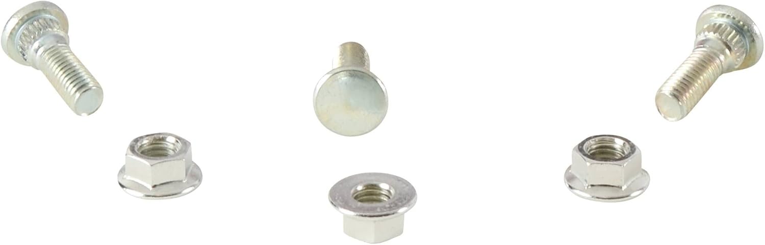 All Balls Racing Wheel Stud and Nut Kit 85-1015 Compatible with/Replacement for Yamaha YFM80 Badger 1987-1997, YFM80 Grizzly 2005-2008, YFM80 Raptor 2002-2008