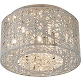 ET2 Lighting E21300-10PC 7 Light Inca Flush Mount Ceiling Light