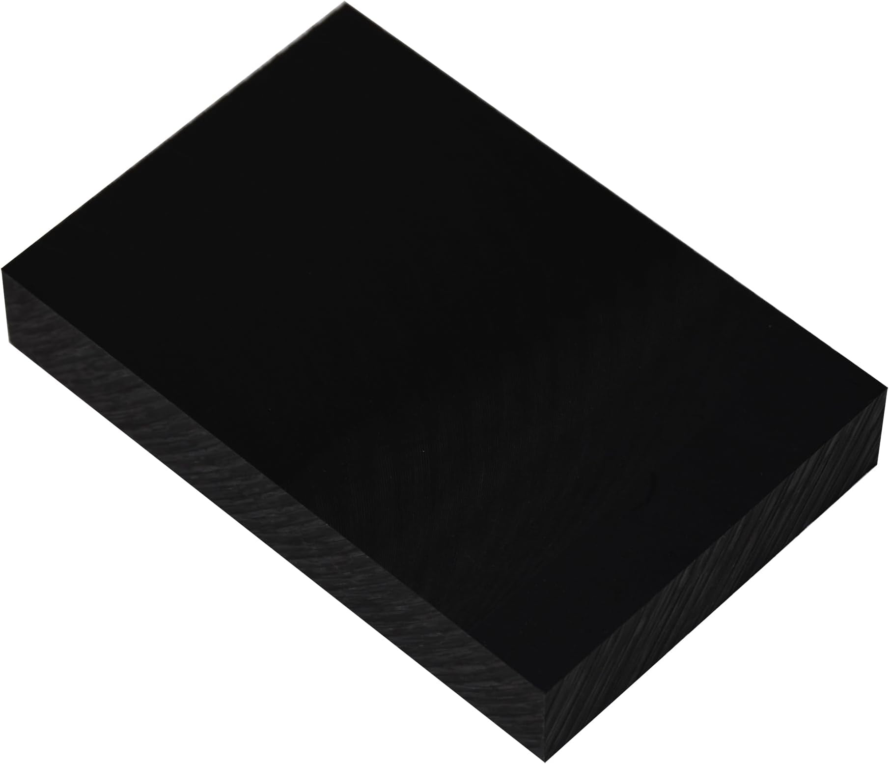 GYOFFULL HDPE Block Black PE Polyethylene Rectangular Solid Plastic Tapping B...