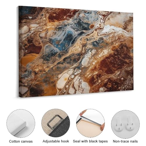 Cuadros de mármol modernos y lienzo decorativo para salón 3
