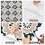 MORCART 20Pcs Peel and Stick Floor Tile, 11.8"x 11.8" Vinyl Flooring Waterproof No Adhesive Residue DIY Flooring for Bathroom, Kitchen, Fireplace, Stairs, Bedrooms, Wall - Dark Green