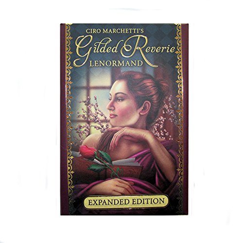 Green Cross Toad Baraja Gilded Reverie Lenormand, Mazo de 36 Cartas de adivinación con Instrucciones en inglés