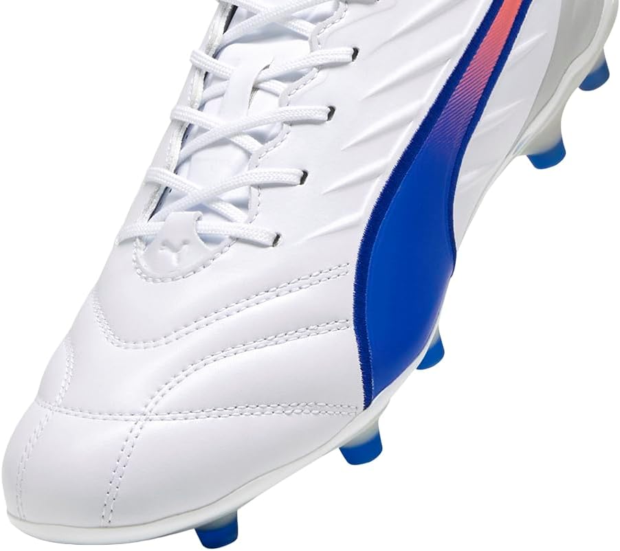PUMA Mens King Pro Soccer Cleats - White - Size 6.5 M