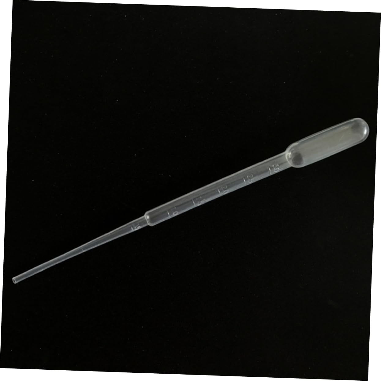100 Count 3ml Disposable Plastic Transfer Pipettes for Liquids | PE Material, Graduated Scale Design, 100 Pieces Per Pack, Suited for Scientific Research and Chemistry Testing