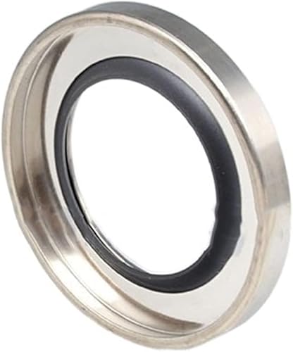 Air Compressor Oil Seal, Stainless Steel Oil Seal PTFE Lip Double Air Compressor Multicolor 50x72x12mm(50x72x12 Cdlcwbk)