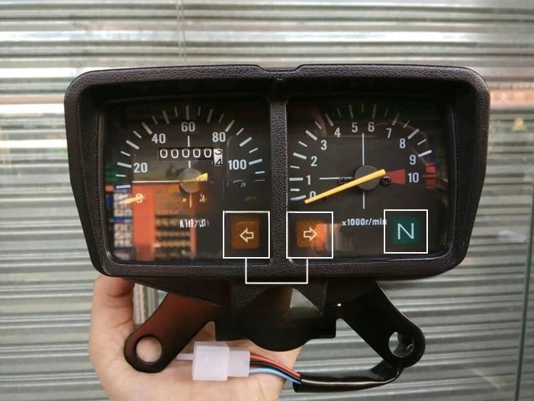Contachilometri Misuratore Contachilometri Contachilometri Meccanico 125 Per Gruppo Strumenti Moto Per Motocicletta Contachilometri Moto Vecchia Tabella Codici Per CG125