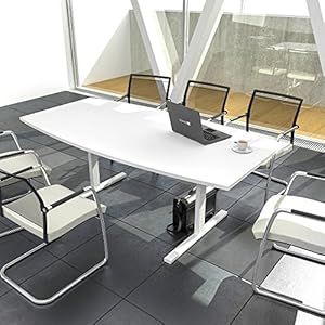 Weber Büroleben Easy Konferenztisch 180x100 Weiß