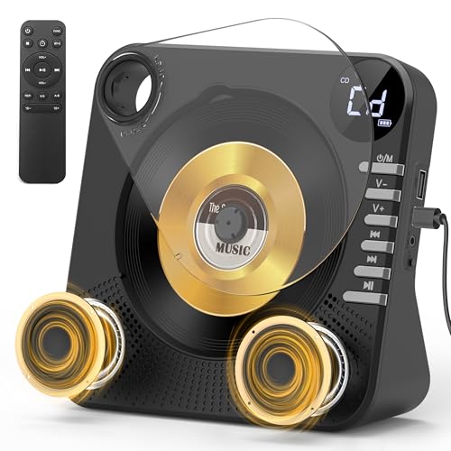 Greadio CD Player Tragbar mit Bluetooth 5.0,...