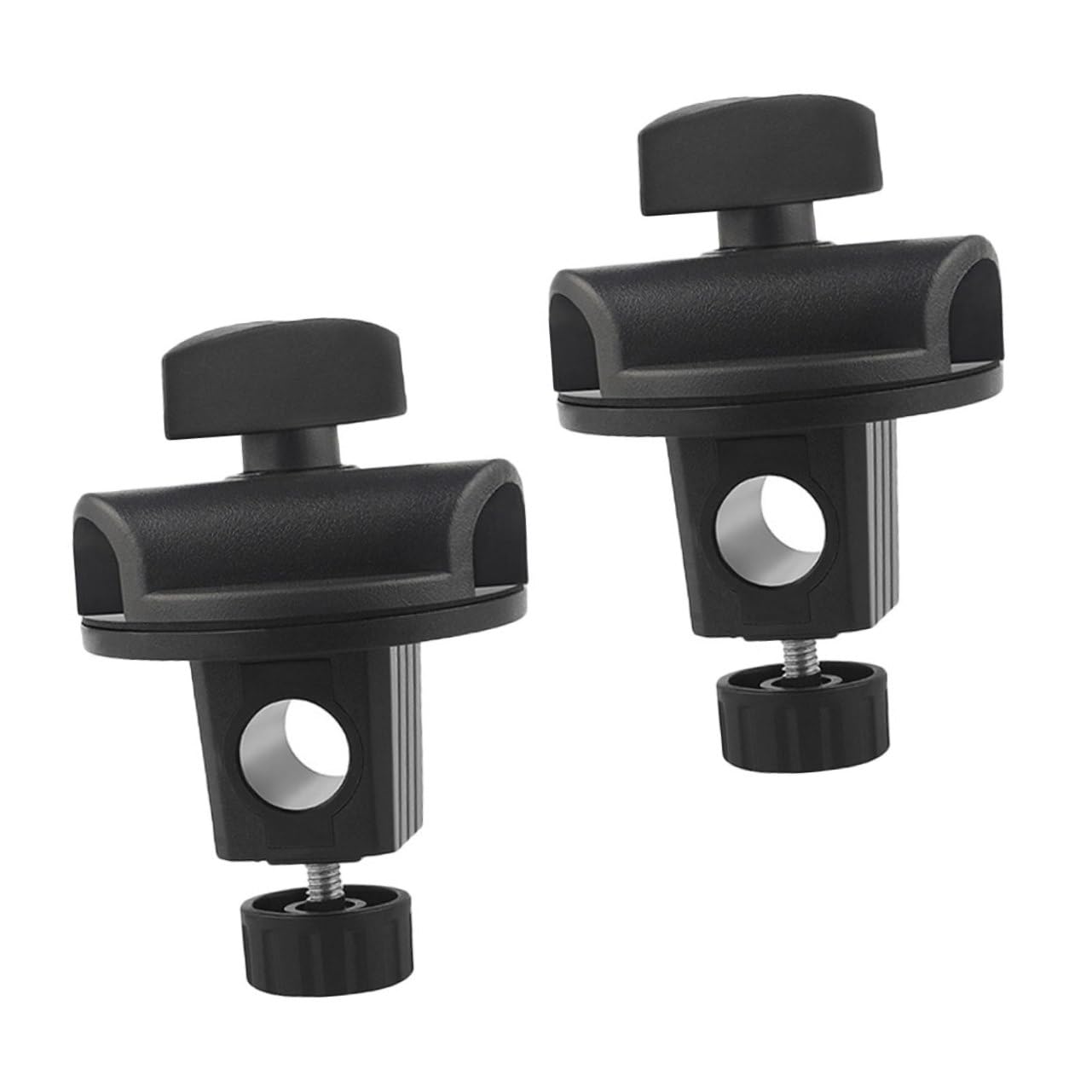 UKCOCO 2Pcs Adjustable Mic Clip Holder with Clamp for Boom Arm Durable Studio Accessories for Secure Clamping Flexible Positioning and All Purpose Use