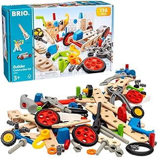 BRIO Builder Construction Set - STEM Learning, Building and Educational Toys for Ages 3 Year Olds Up