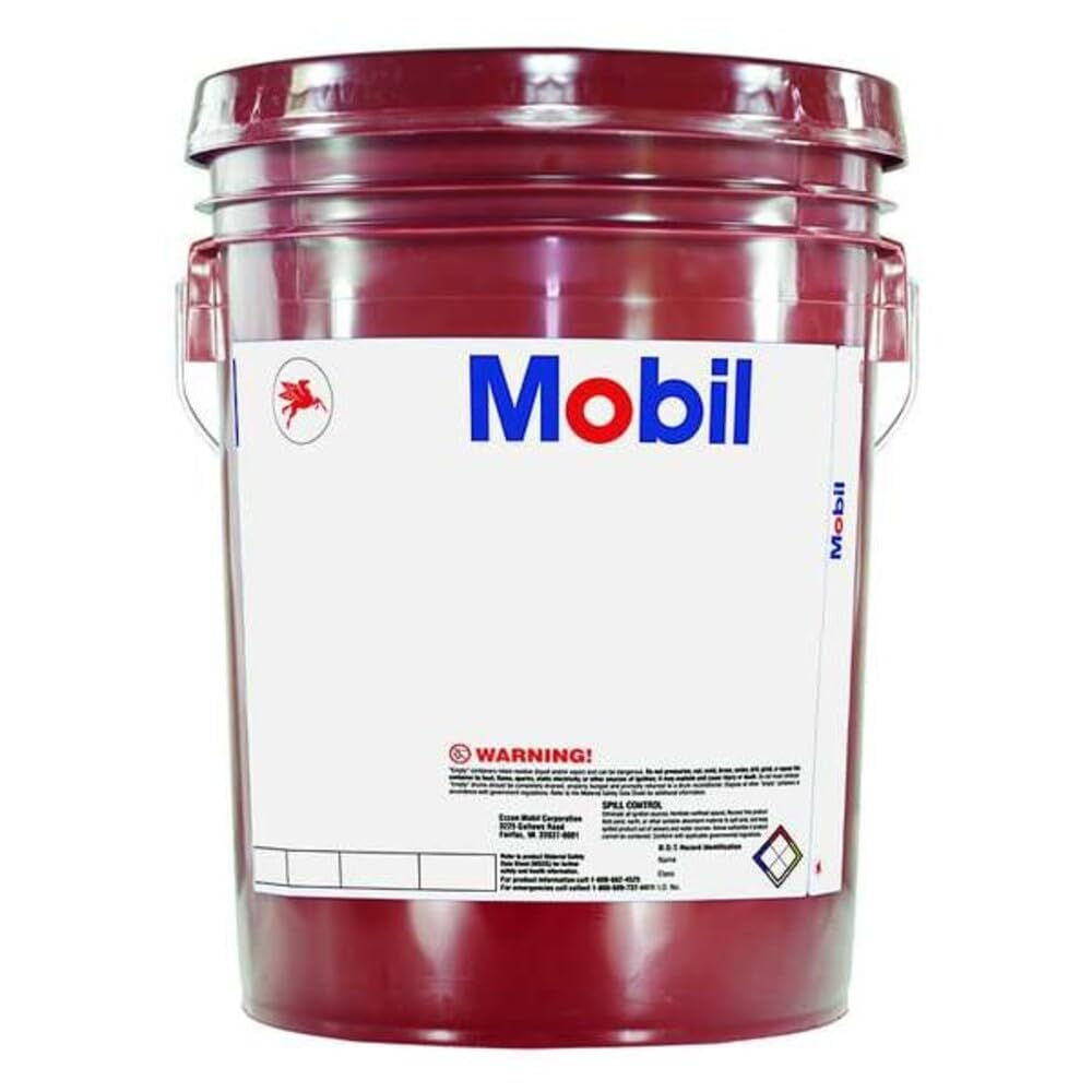 Mobil 5 gal Pail, Circulating Oil, 68 ISO Viscosity, 20 SAE 104816-1 Each