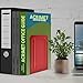 Acrimet Steel Metal Bookends for Shelves, Heavy Duty, for Large Books, 6 7/8