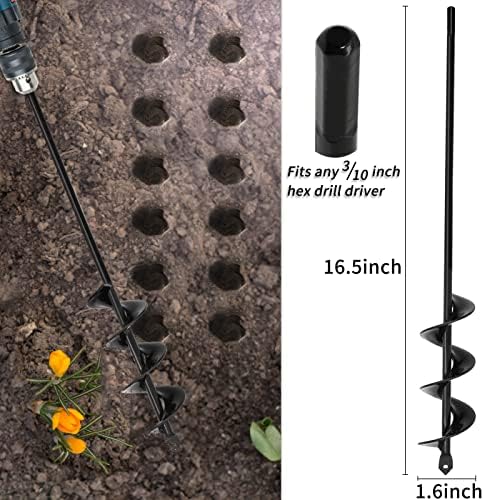 TCBWFY Auger Drill Bit 2-Pack (3x12 + 1.6x16.5) - Image 2
