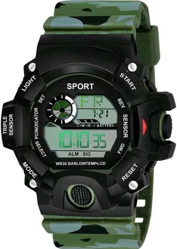 GIFFEMANS Military Digital Watches Men Sports Luminous LCD Waterproof Male Electronic Wrist Watches (B0CLF5HY88) Amazon Price History, Amazon Price Tracker