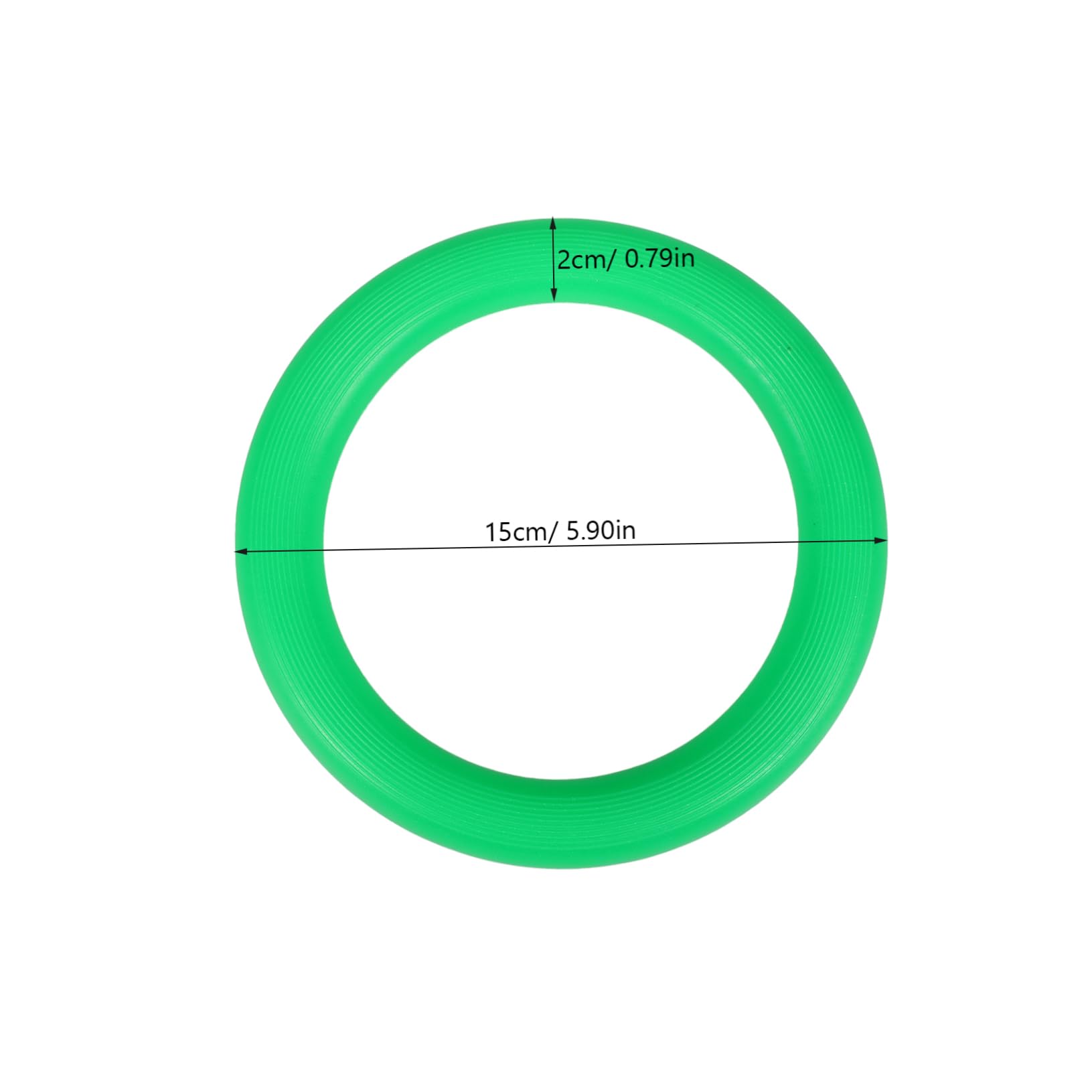 ERINGOGO 5pcs Gymnastics Ball Base Holders Exercise Large Indoor Display Sport Football Bases Balancing Yoga Stand Covers Yoga Ball Plastic Football Base Balls Storage Rings Green