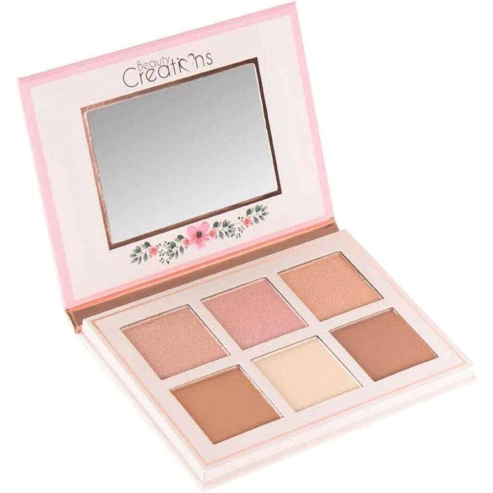 Beauty CreationsHighlight & Contour 6 Color Floral Bloom