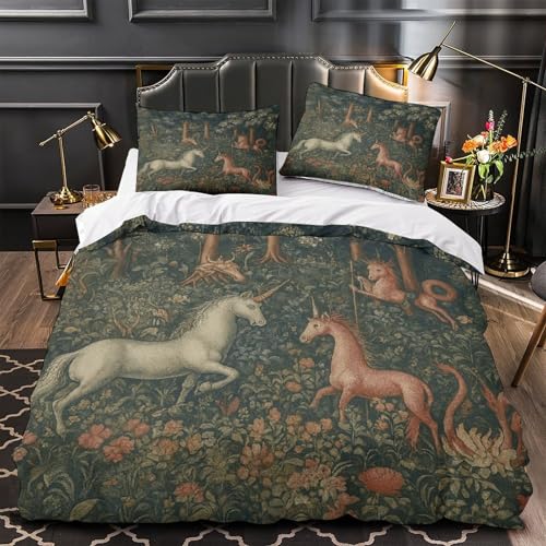 Parure de lit imprimée ranch 3D pour une chambre style évasion - 2