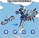 Felly Transformierendes Auto, 2 Stück Kollision Deformation Kombinierter Car, Einhorn Transformers Roboter Spielzeug für Kinder ab 2 3 4 5 6 7 8 9 10 Jahre Jungen Mädchen