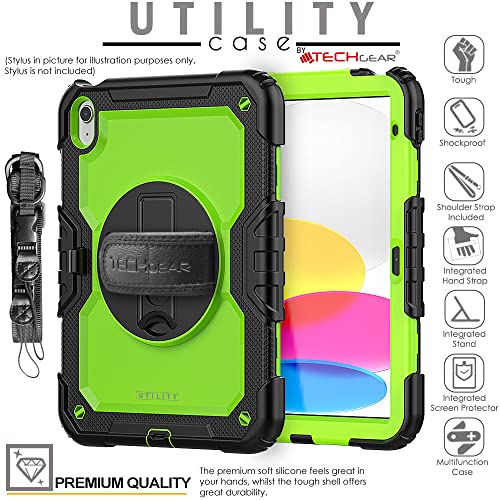 TECHGEAR UTILITY Case for iPad 11" A16 (11th Gen 2025) & 10.9" (10th 2022) - Image 3