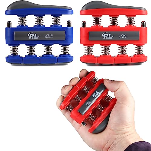 Finger Strengthener Hand & Forearm Exerciser, Medium-Heavy
