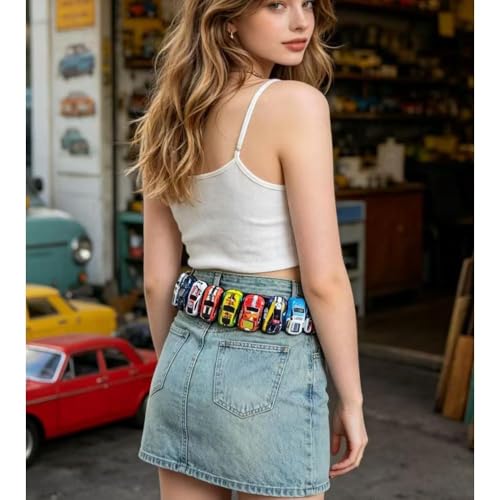 Image of OATSBAS Men's Belt Bohemian Style Vintage Skeleton Women's Riveted Belt Hip Hop Punk Rock Y2K Belt