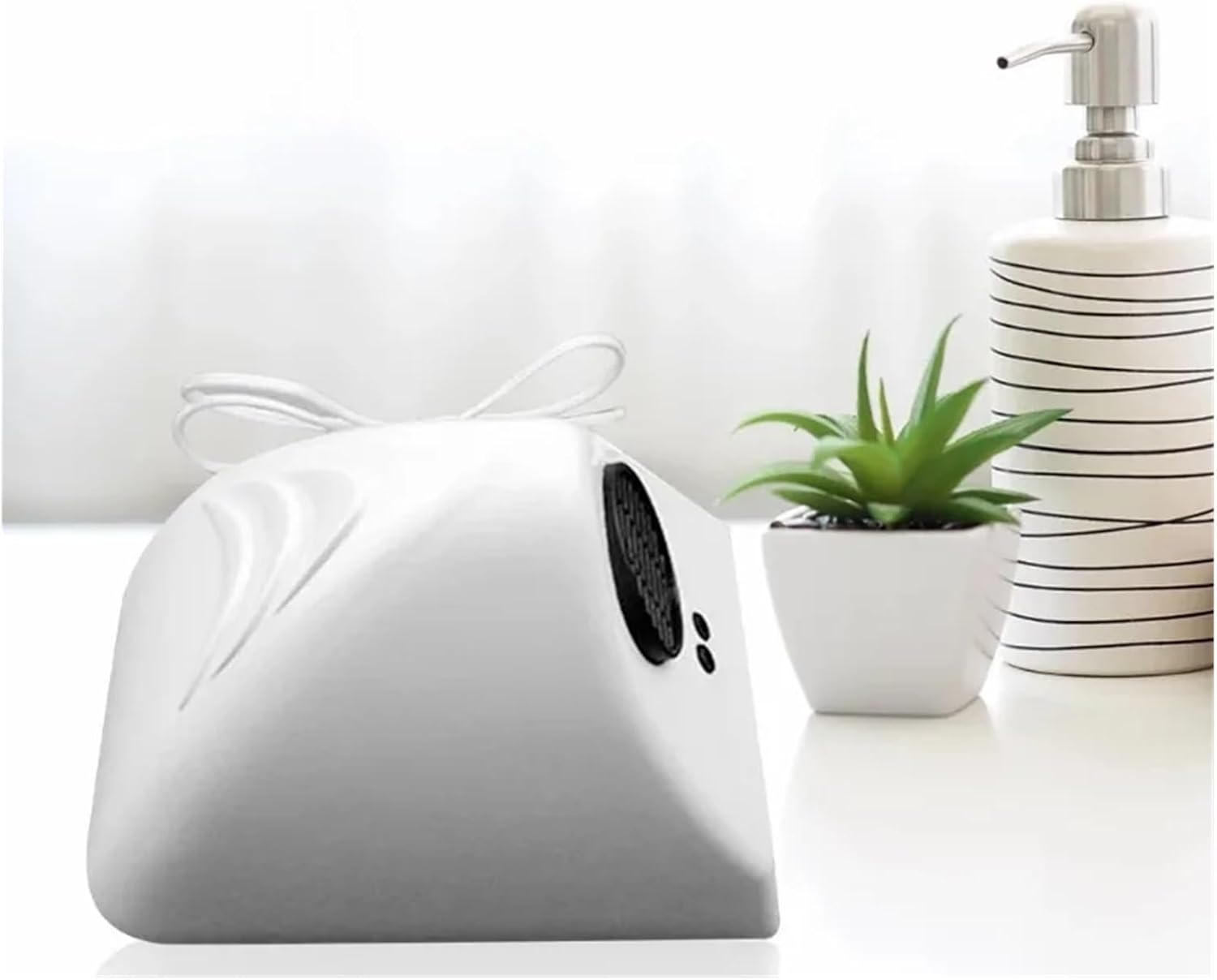 浴室用ハンドドライヤー 600W 低騒音タッチレス電動ハンドドライヤー 自動センサー壁掛けタイプ 温風ハンドドライヤー